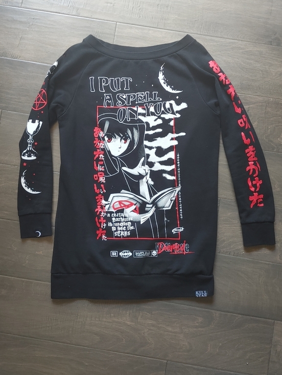 Killstar Sweaters - Spell Sweater Dress | Killstar